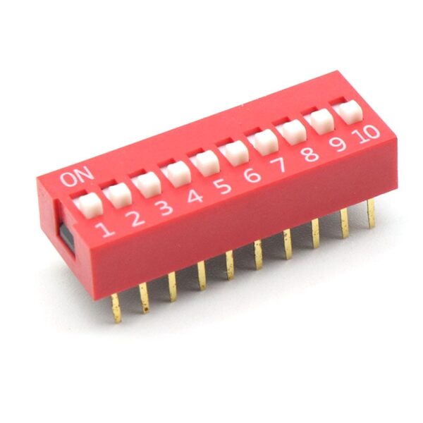 10 Way Dip Switch