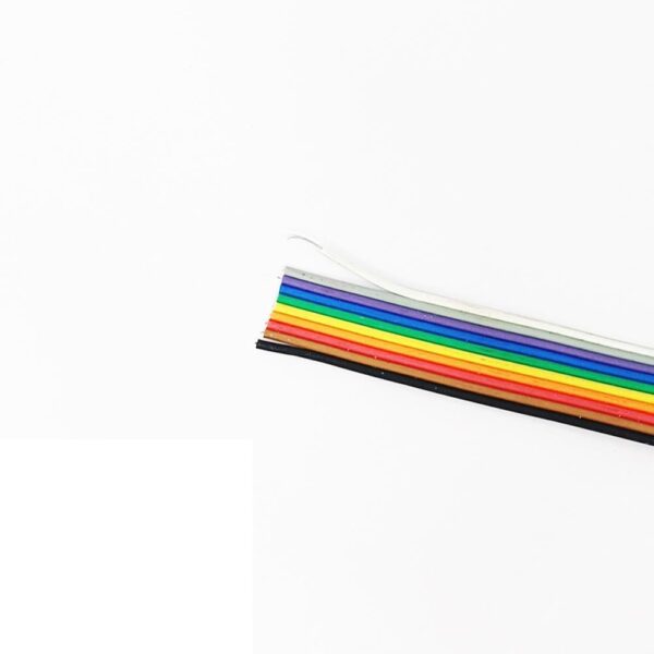 10 Core 7/40 Rainbow Wire (1 Meter)