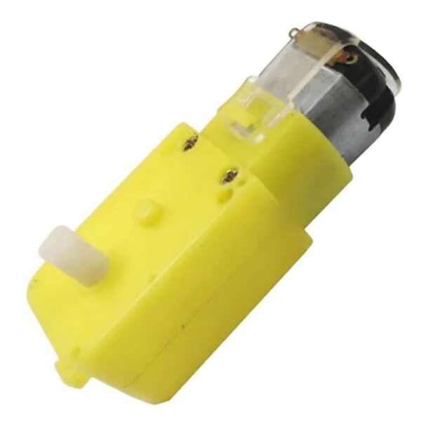 100 RPM Straight Single Shaft BO Motor - Image 4