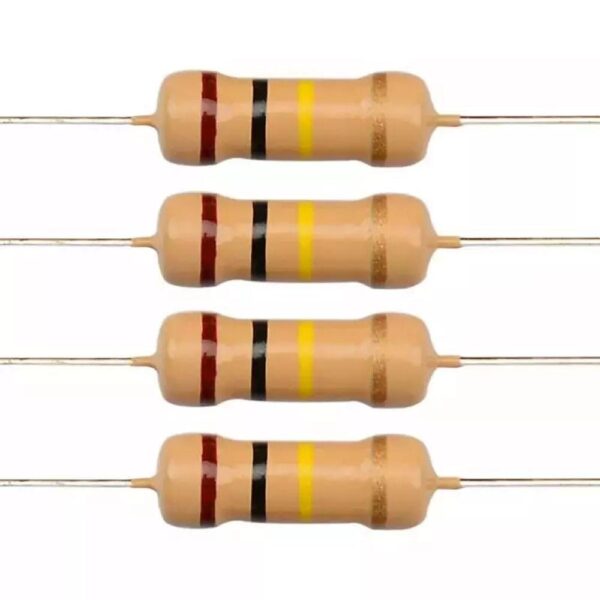 100K 0.25W CFR Resistor (50 Pieces) - Image 2