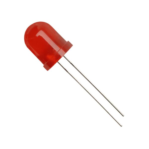 10mm LED RED (5 Pcs)