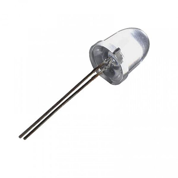 10mm LED White (5 Pcs) - Image 2