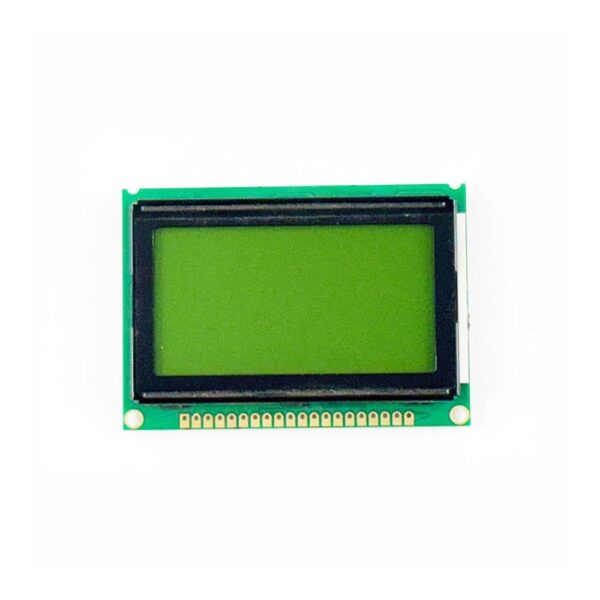 128×64 Yellow Green Graphic LCD Display