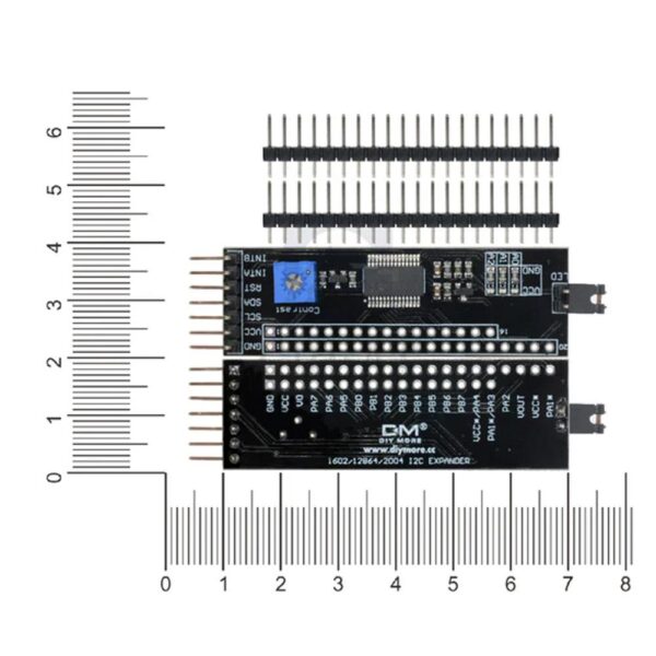 128×64 adapter module to I2C Driver MCP23017 - Image 5