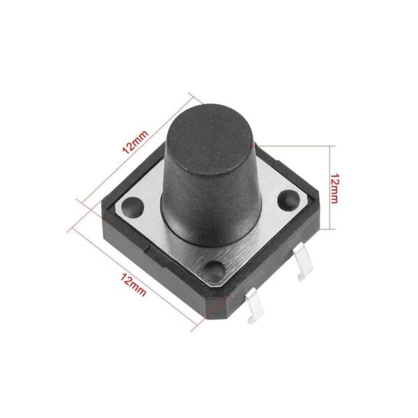 12x12x13mm DIP Tactile Push Button Switch-5PCS - Image 2