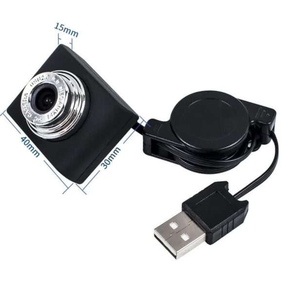 1/4 Cmos 640X480 USB Camera with Collapsible Cable for Raspberry Pi - Image 2