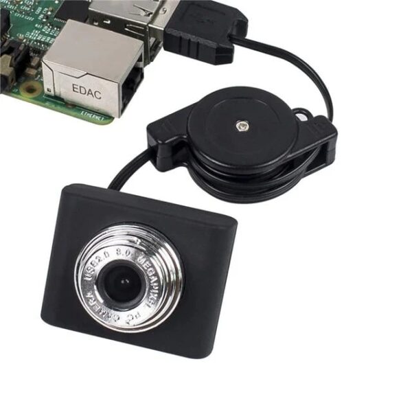 1/4 Cmos 640X480 USB Camera with Collapsible Cable for Raspberry Pi - Image 4