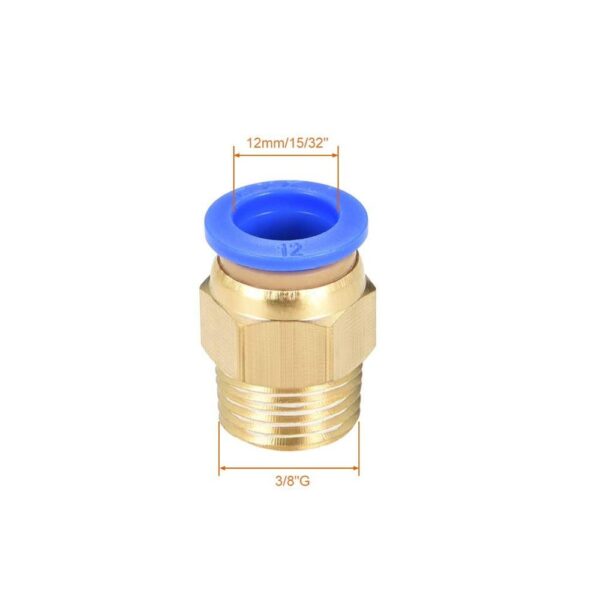 1/4BSP 8MM Pneumatic Quick Connector Air Fittings Adapter - Image 3