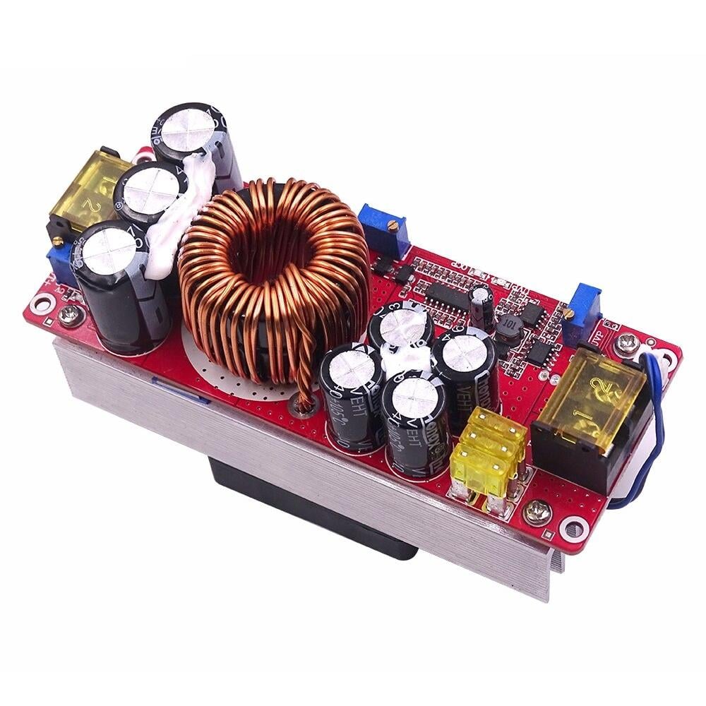1800W 40A 10-60VDC to 12-97V DC Adjustable Constant Voltage and Current Power Supply Module-Step Up Module - Image 4