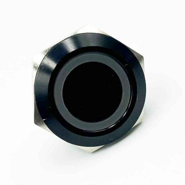 19mm 3-6V White Flat Non-Latching 4-Pins Ultrashort Black Oxide Metal Switch - Image 6