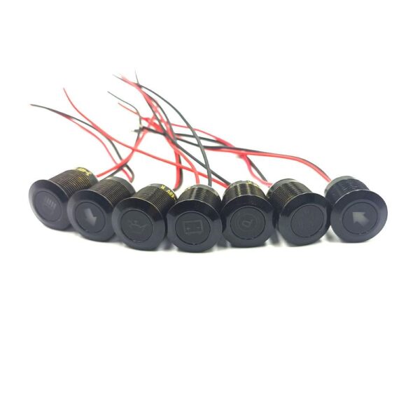 19mm 3-48V Low brake fluid level Symbol Red light lamp - Image 5