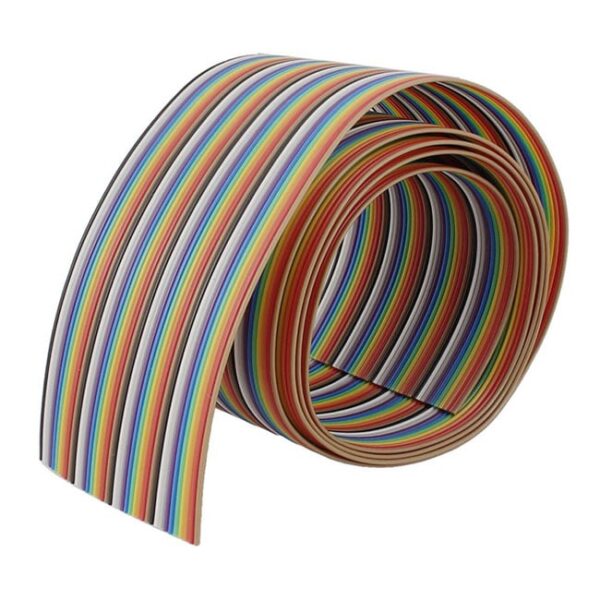 10pin 7/28AWG Rainbow Ribbon Cable ( 1 Meter)