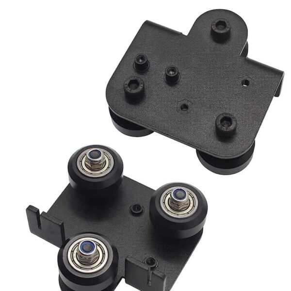 3D Printer 2020 V-Slot Gantry Plat Set Slide Plate Pulley For CR-10 / Ender-3 Metal Extruder Nozzle Fixing Wheels vo pen build slot - Image 7