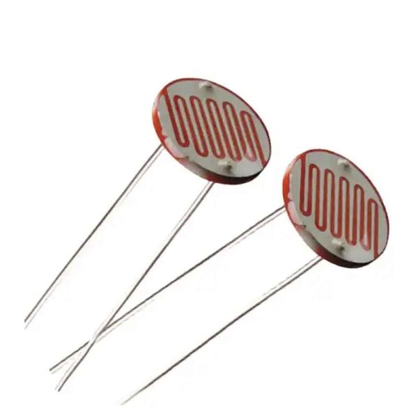 20mm GL20528 Light Sensitive Photoresistor LDR With Cap