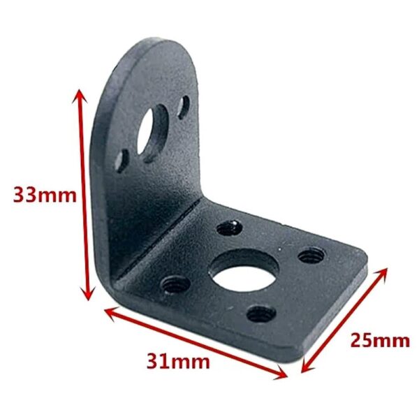 Bracket for 25GA 25mm DC Gear Motor Block L Shape Motor Bracket - Image 4
