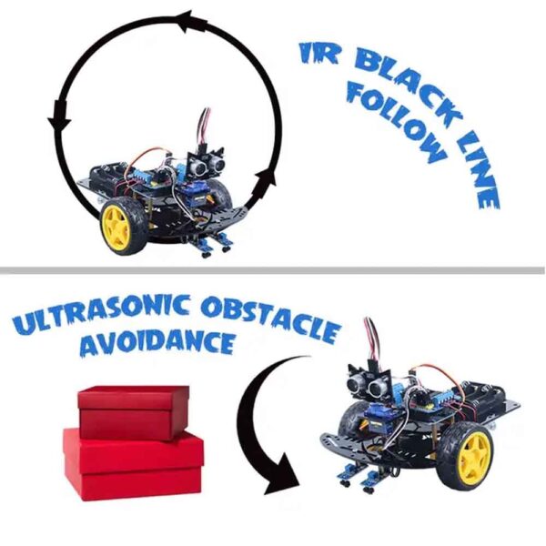 2WD Smart Robot Car Kit DIY With Arduino Uno Code ZYC002 - Image 4