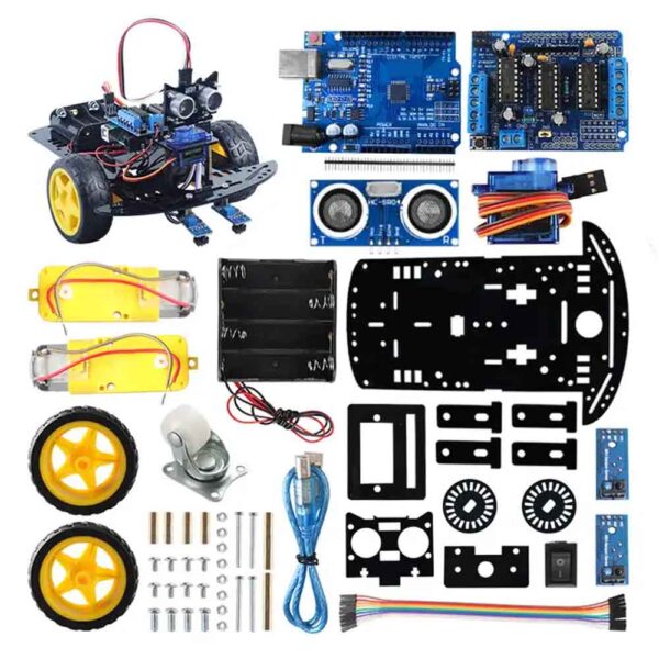 2WD Smart Robot Car Kit DIY With Arduino Uno Code ZYC002 - Image 5