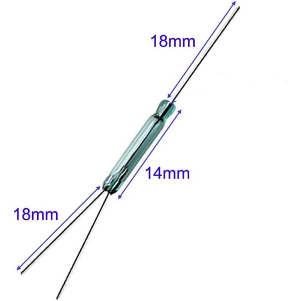 Reed Switch 3 Pin 14mm NO NC Magnetic Control Switch - Image 2