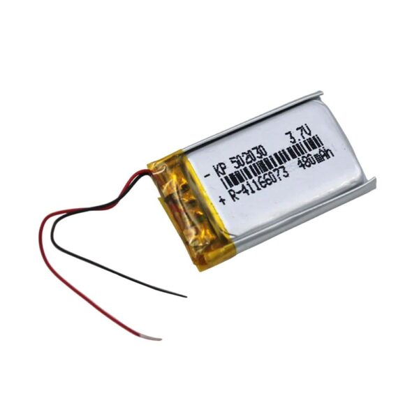 3.7V 480mAh KP50203 2 PIN Connector Lipo Battery R-41166073 – Single Cell Lithium Polymer Battery