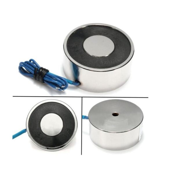DC 24V P40/25 35KG Lifting Solenoid Electromagnet - Image 2