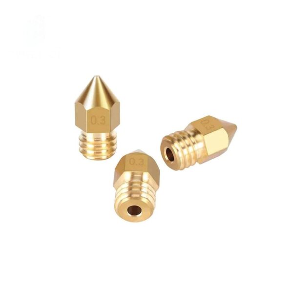 3D Printers Brass Nozzle 0.3mm M8 - Image 4