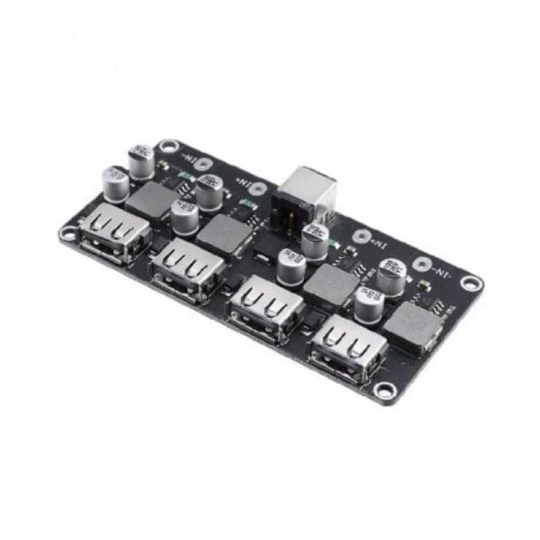USB QC3.0 QC2.0 DC-DC Buck Converter Charging Step Down Module 6-32V 9V 12V 24V to Fast Quick Charger Circuit Board 4 Channel