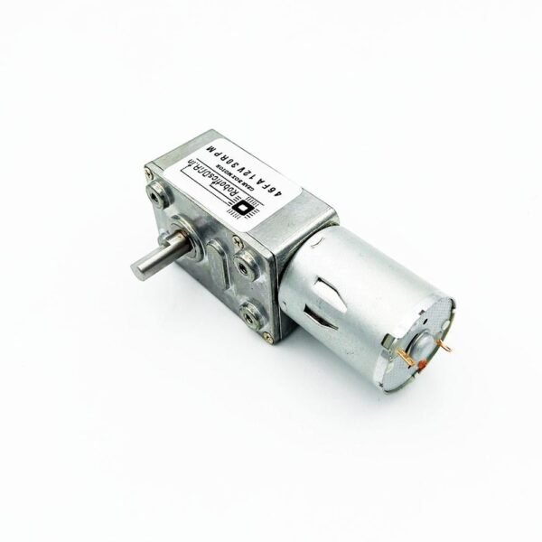 12V 30 RPM Worm Gear Box Motor
