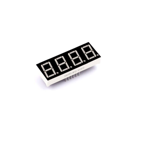 0.56 inch Red 4 Digit 7 Segment LED Display CC 12pin