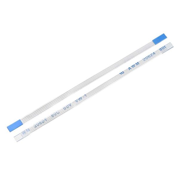 0.5mm Pitch 4 pin 200mm FPC A-Type Ribbon Flexible Flat Cable (Pack of 2)