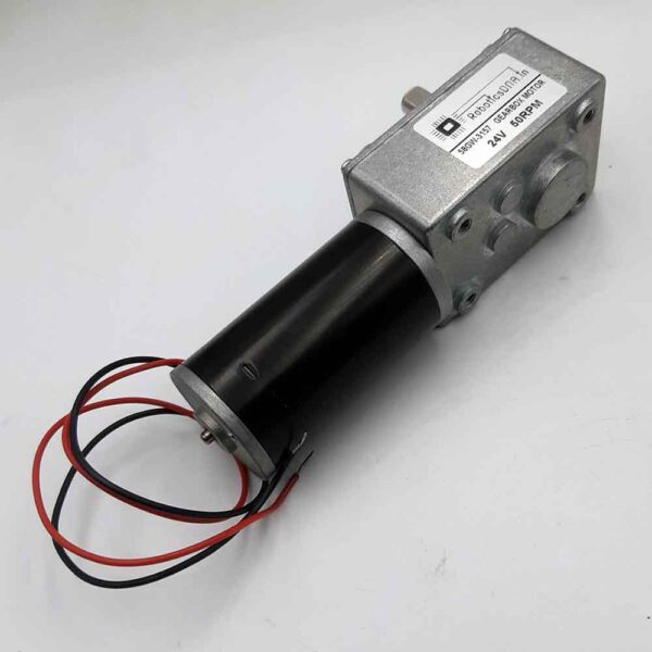 58GW-3157 12V 150RPM Single Shaft DC Worm Gear Motor - Image 8
