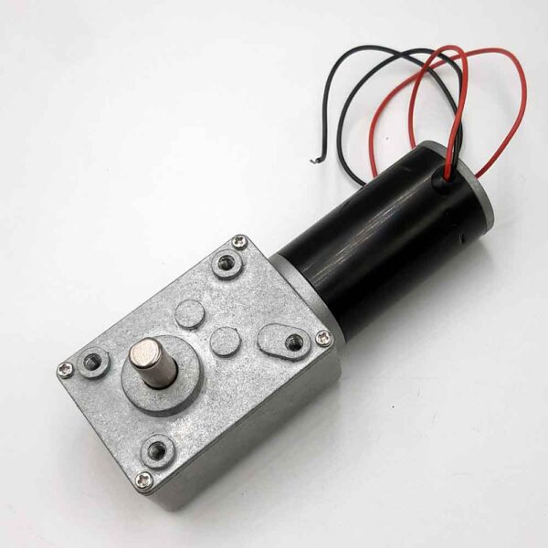 58GW-3157 12V 150RPM Single Shaft DC Worm Gear Motor - Image 7