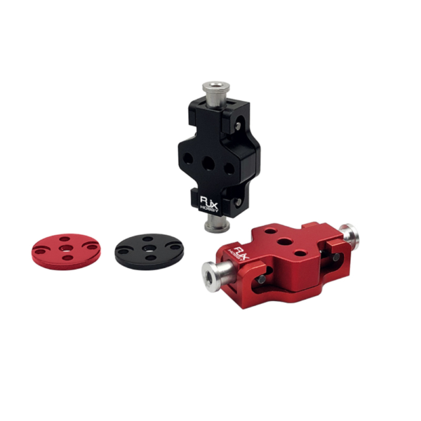 RJX 12mm Red Black Aluminum Propeller Clamp Self-tightening Quick Release Mount Paddle Seat for RC UAV Drone Accessories