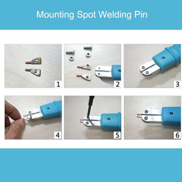 SUNKKO® Replacing Welding Pins for 71-A Mobile Welding Pen 10pcs/5pairs - Image 2