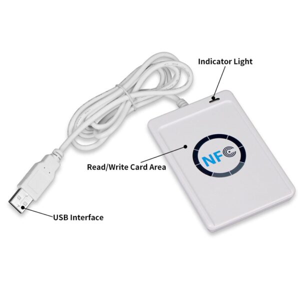 USB ACR122U NFC RFID Smart Card Reader Writer - Image 2