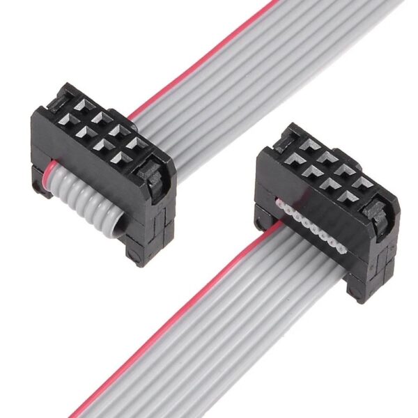 8 Pin (8 Wire) Female to Female Connector Flat Ribbon Cable (FRC) Cable – 30 cm Length - Image 4