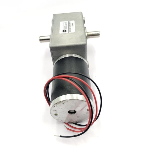 83GW-4566 12V 30RPM Dual Shaft Dc Worm Gear Motor - Image 7