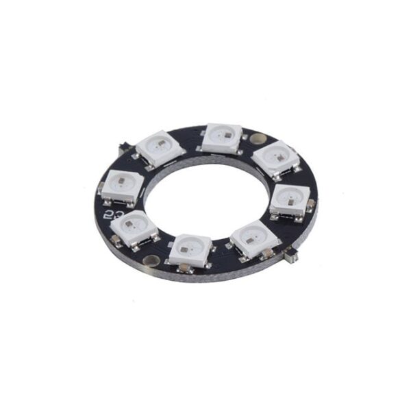 WS2812 8 Bit 5050 RGB LED Built-in Full Color Driving Lights Circular Development Board