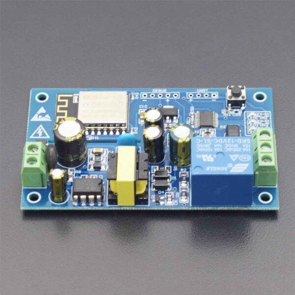 AC220V ESP8266 Wireless WIFI Relay Module 1 Channel ESP-12S Wifi Development Board - Image 5