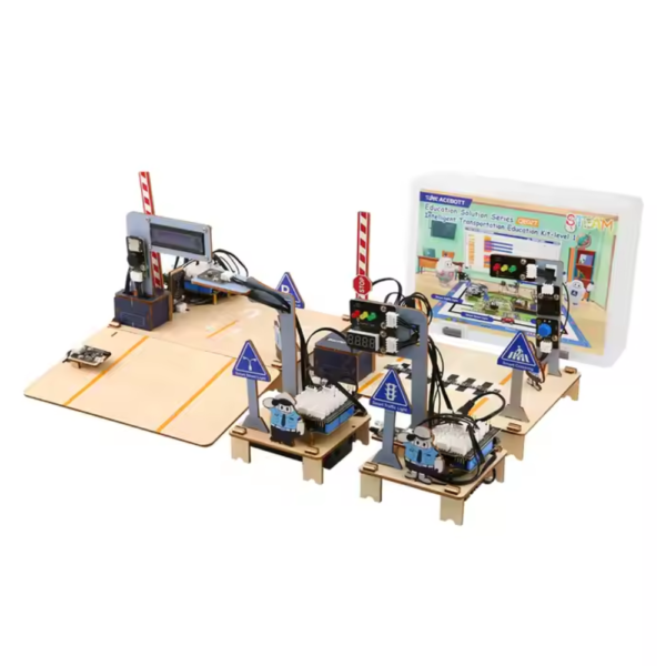 ACEBOTT ESP32 Easy-Plug Intelligent Transportation Kit for STEM Education and Programming – QE027