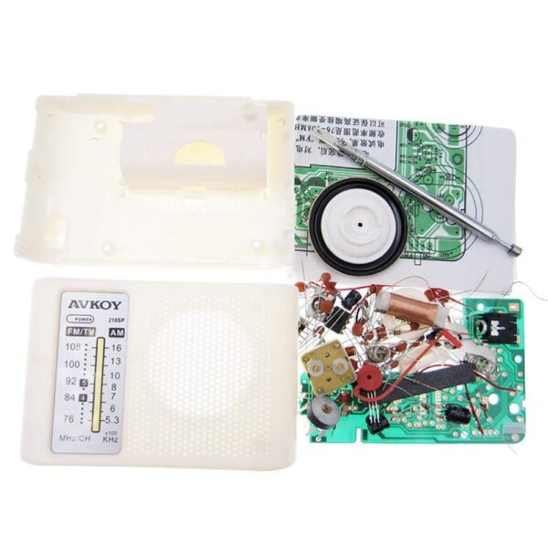 DIY Electronic Assembly Kit for AM/FM Stereo Radio CF210SP