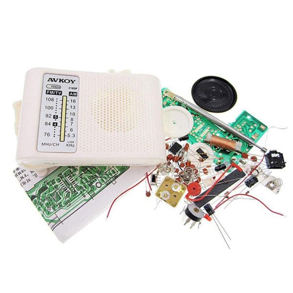 DIY Electronic Assembly Kit for AM/FM Stereo Radio CF210SP - Image 7