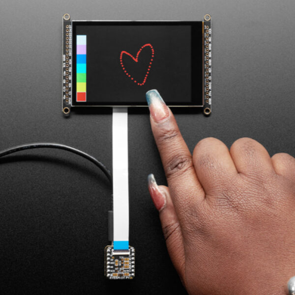 Adafruit 3.5″ TFT 320 x 480 with Capacitive Touch Breakout Board – EYESPI - Image 2