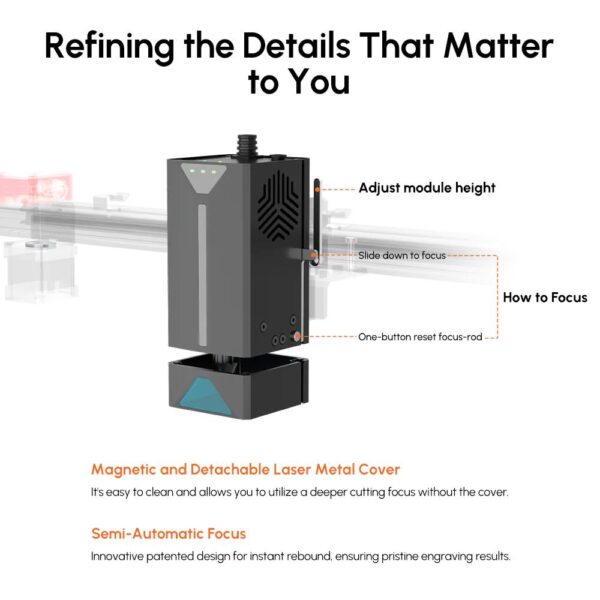 AlgoLaser Delta 22W Diode Laser Engraver - Image 3