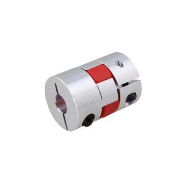 Aluminum OD:20mm L:25mm Flexible Spider Shaft Coupling Bore: 5x10mm - Image 2