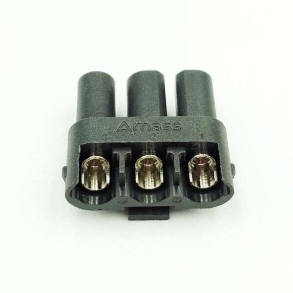 Amass MRD50F 3 Pin Female Battery Connector With Housing - Image 2