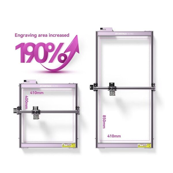 AtomStack 850*410mm Extension Kit For A5 Pro A5 Pro Plus Laser Engraving Machine Engraving - Image 3