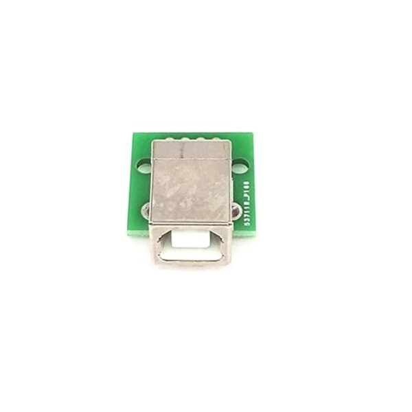 USB Type-B Female Head to DIP 4 pin Breakout PCB Module