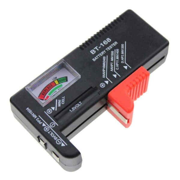 Battery Tester Universal Battery Checker BT-168 for AA AAA C D 9V 1.5V Button Cell Batteries - Image 3