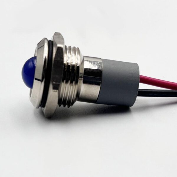 10mm 3-6v Blue Light Spherical shape metal indicator lamp - Image 4