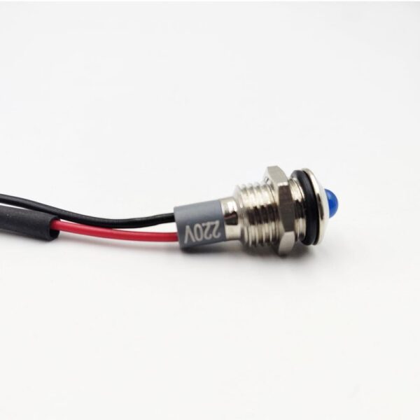 10mm 220v Blue Light Spherical shape metal indicator lamp - Image 4